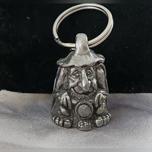 Biker's Guardian Bell Keychain